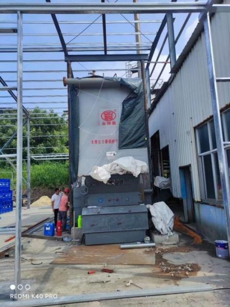 400萬(wàn)大卡生物質(zhì)導(dǎo)熱油爐案例